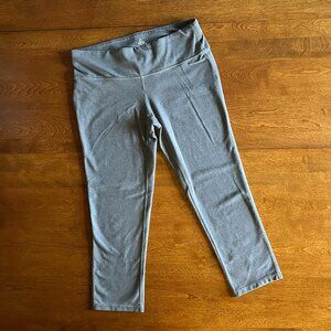 Prana gray active capri leggings S